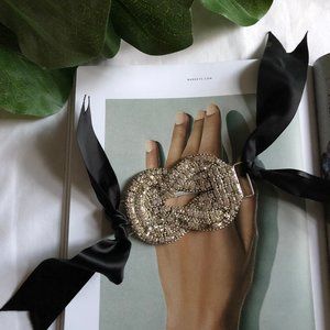 Vintage Handmade Ribbon Bracelet